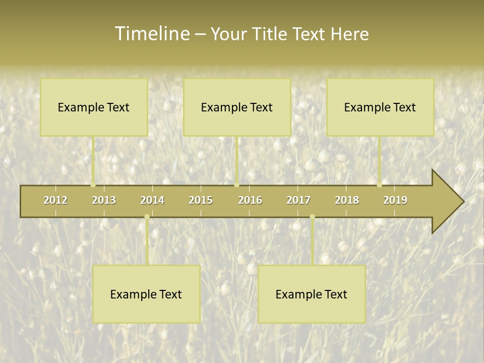 Plant Harvest Pasture PowerPoint Template