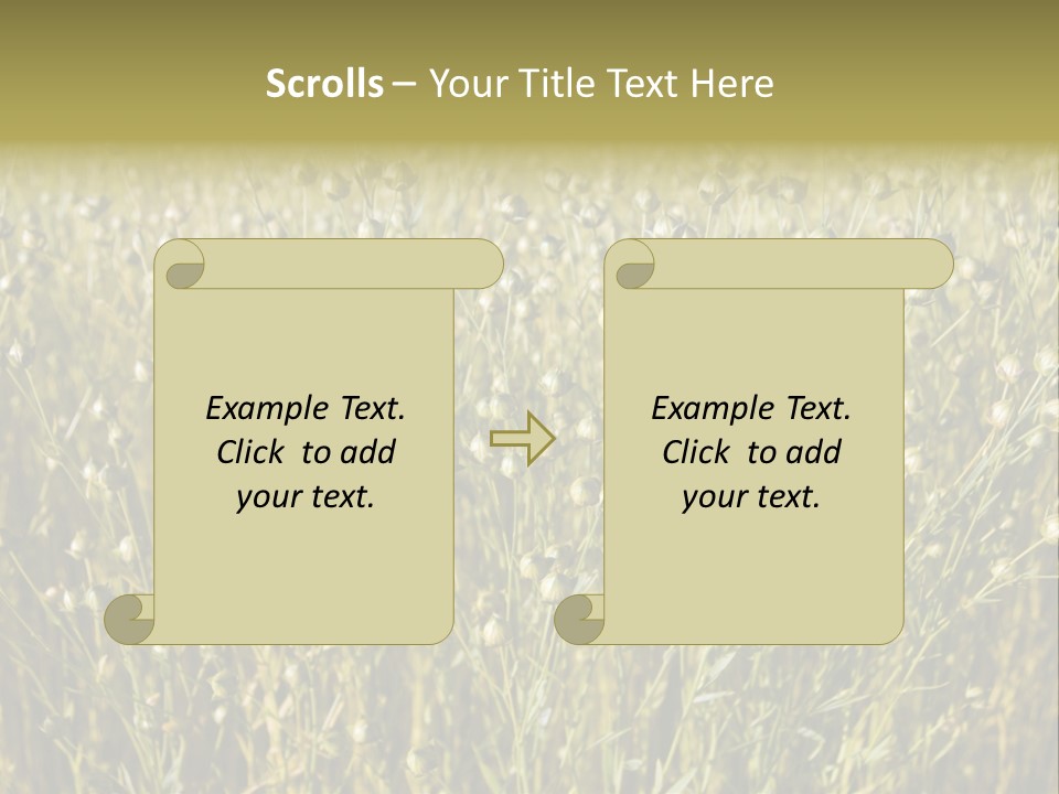 Plant Harvest Pasture PowerPoint Template