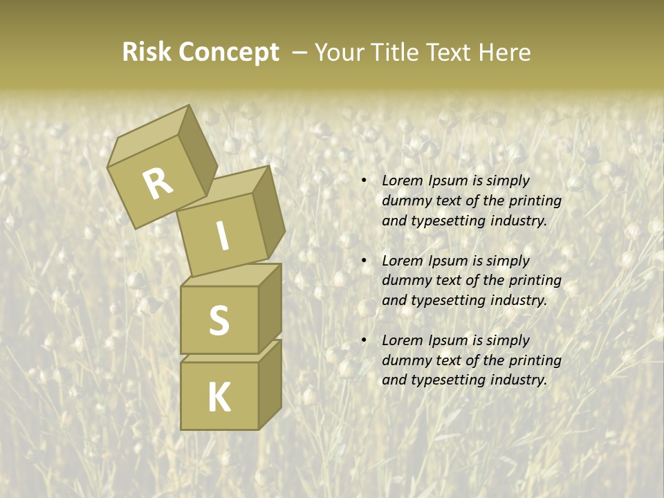 Plant Harvest Pasture PowerPoint Template