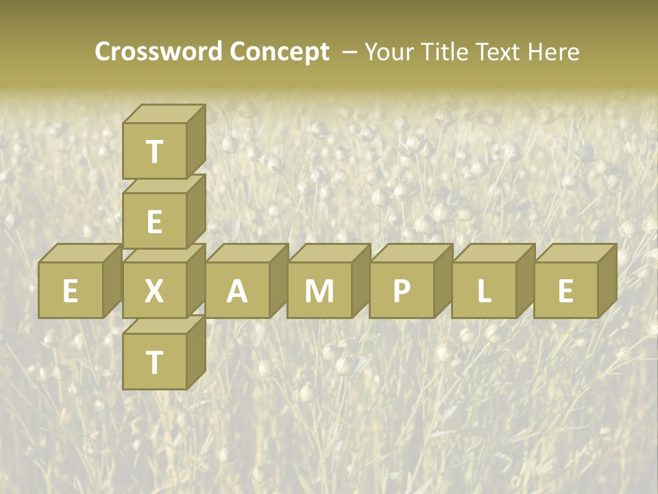 Plant Harvest Pasture PowerPoint Template