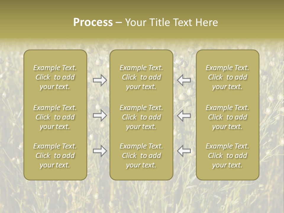 Plant Harvest Pasture PowerPoint Template