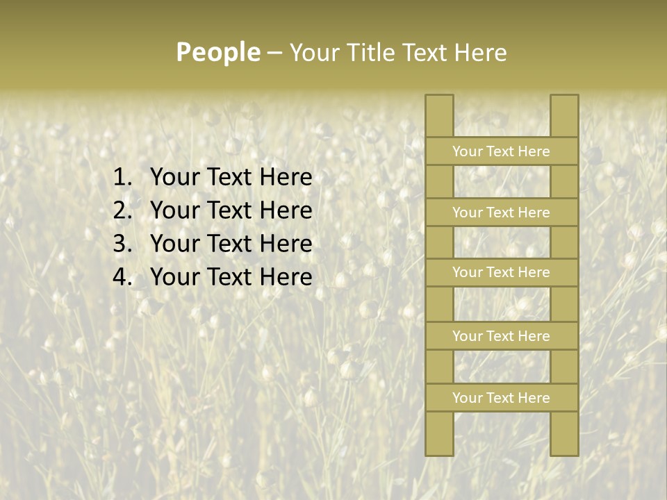 Plant Harvest Pasture PowerPoint Template
