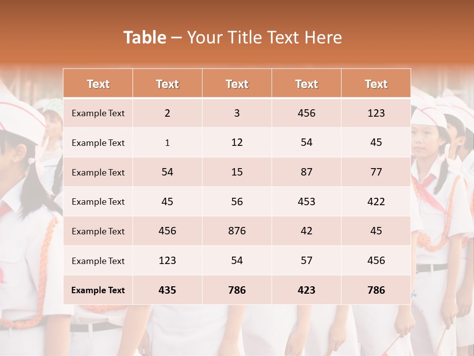 Pioneers Russia Soldiers PowerPoint Template