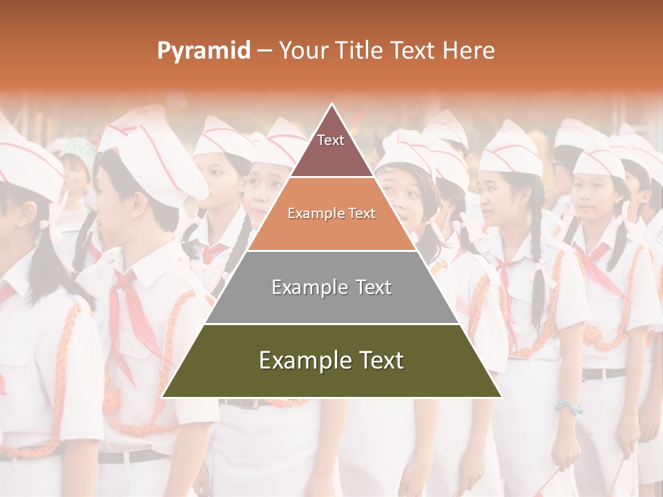 Pioneers Russia Soldiers PowerPoint Template