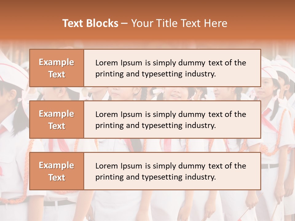 Pioneers Russia Soldiers PowerPoint Template