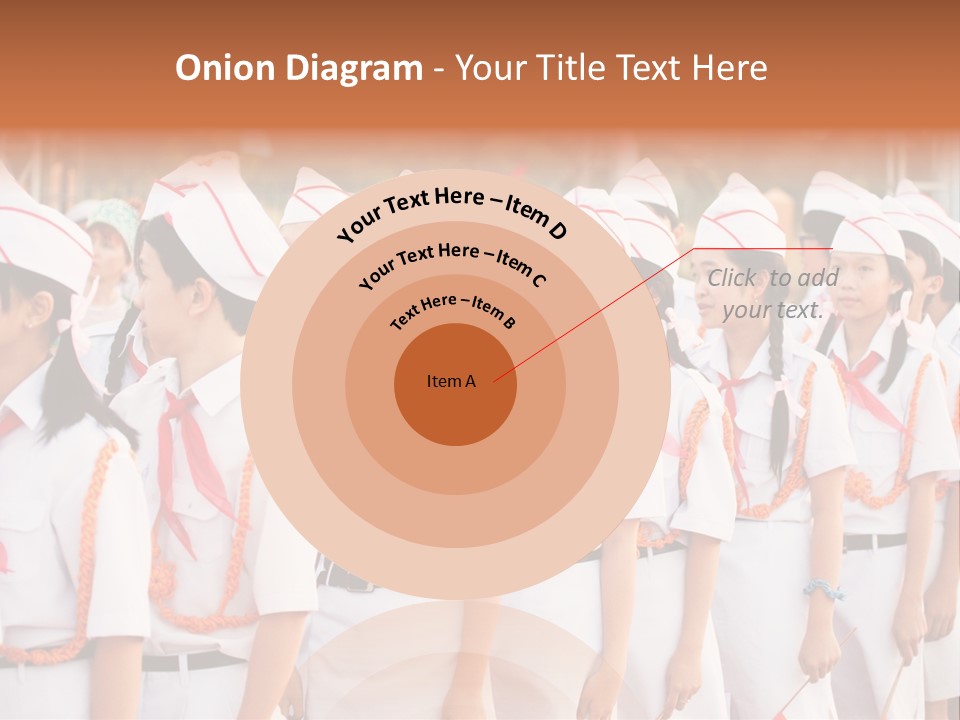 Pioneers Russia Soldiers PowerPoint Template