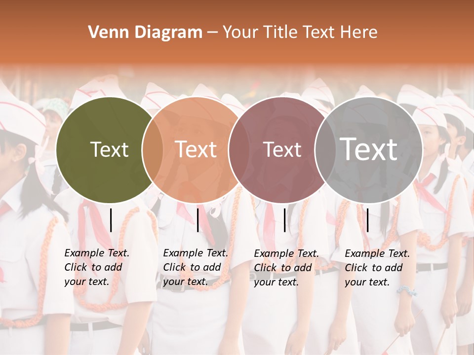 Pioneers Russia Soldiers PowerPoint Template