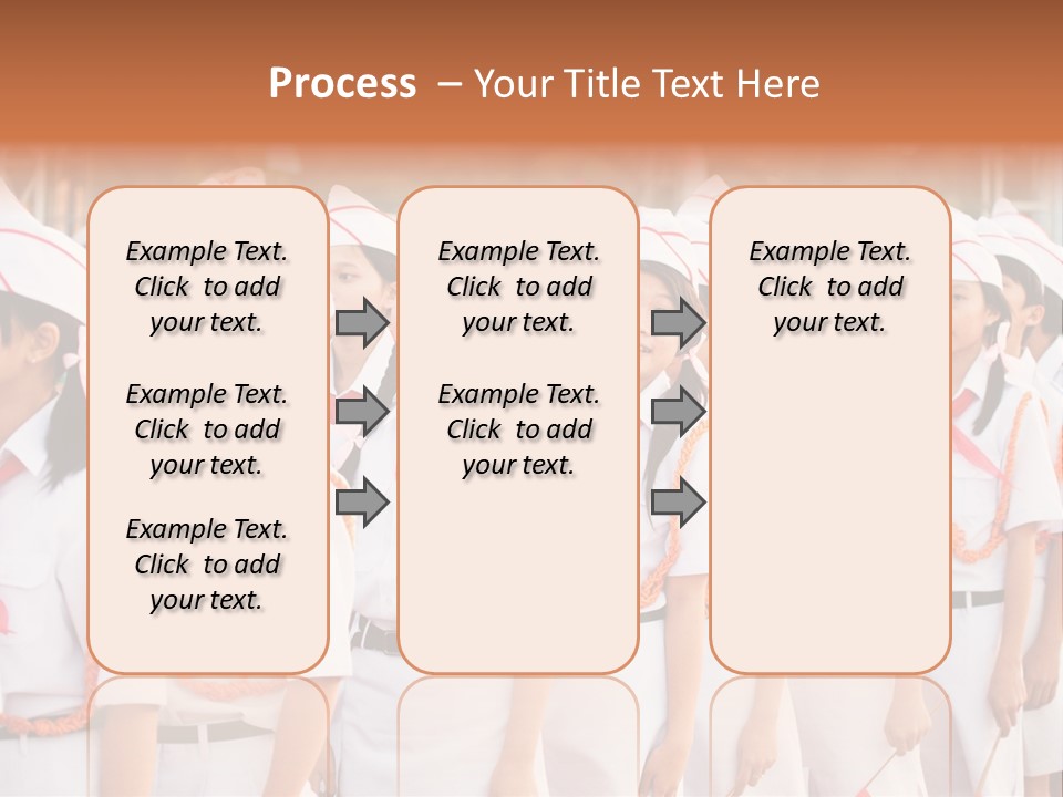 Pioneers Russia Soldiers PowerPoint Template