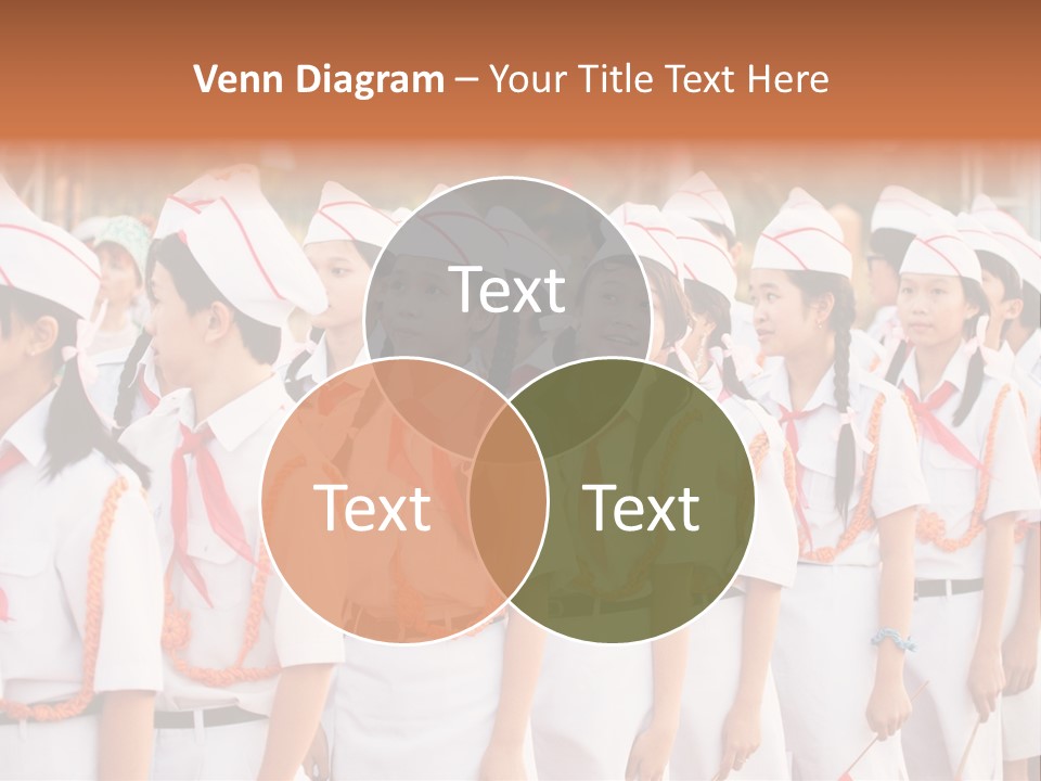 Pioneers Russia Soldiers PowerPoint Template