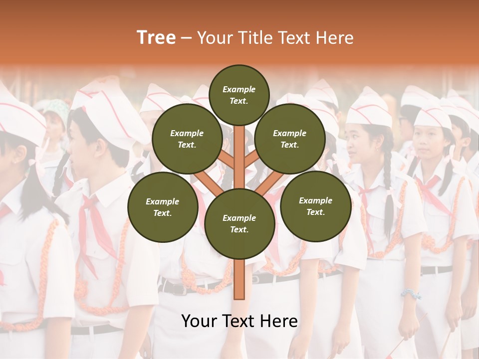 Pioneers Russia Soldiers PowerPoint Template