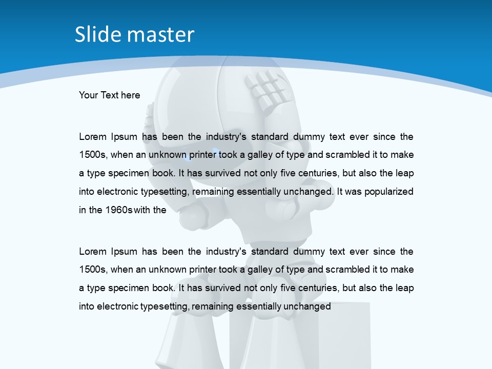 Friendly Disorder Technology PowerPoint Template