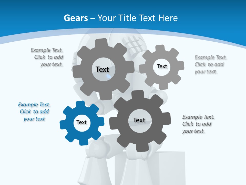 Friendly Disorder Technology PowerPoint Template