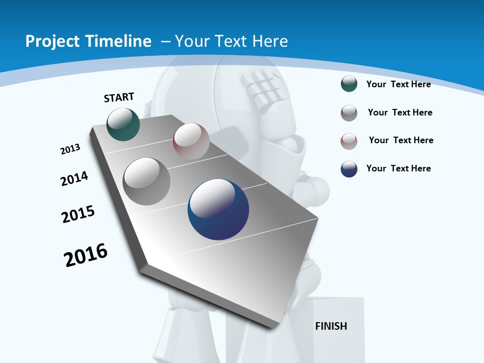 Friendly Disorder Technology PowerPoint Template