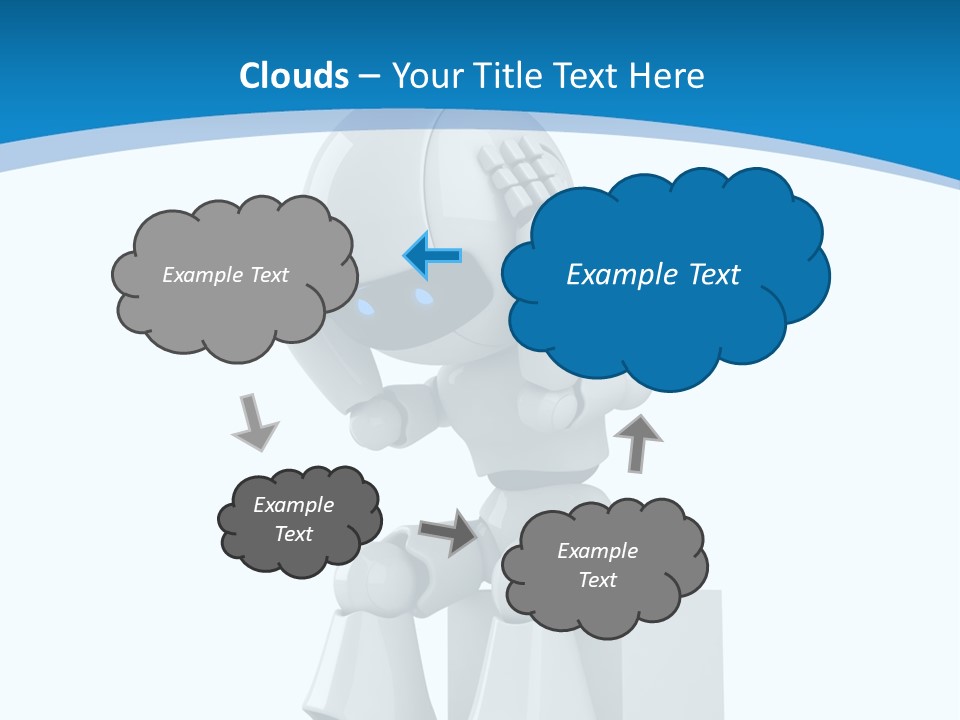 Friendly Disorder Technology PowerPoint Template