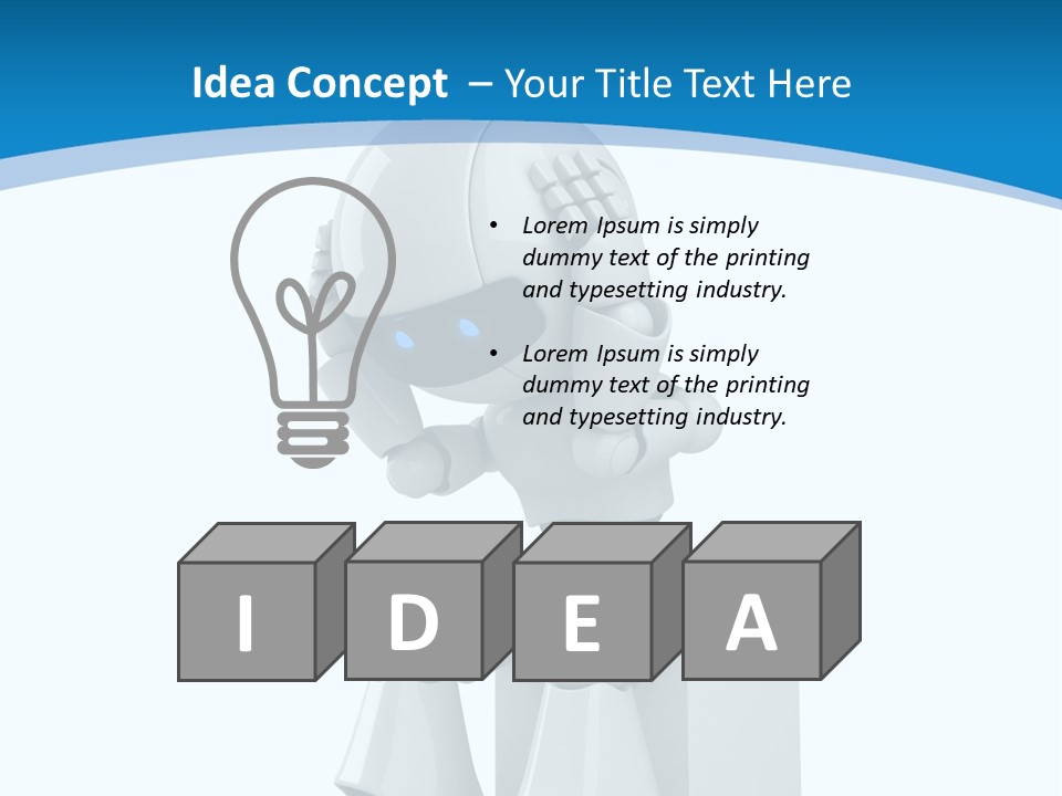 Friendly Disorder Technology PowerPoint Template