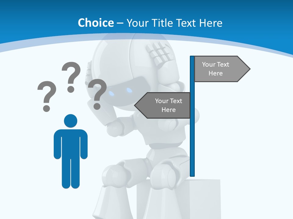 Friendly Disorder Technology PowerPoint Template