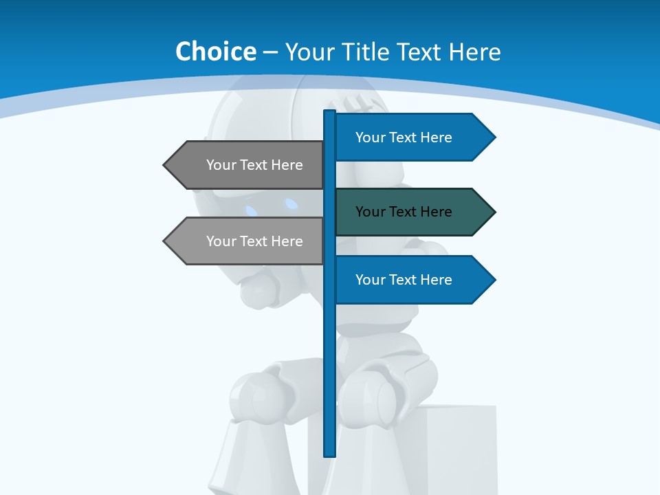 Friendly Disorder Technology PowerPoint Template
