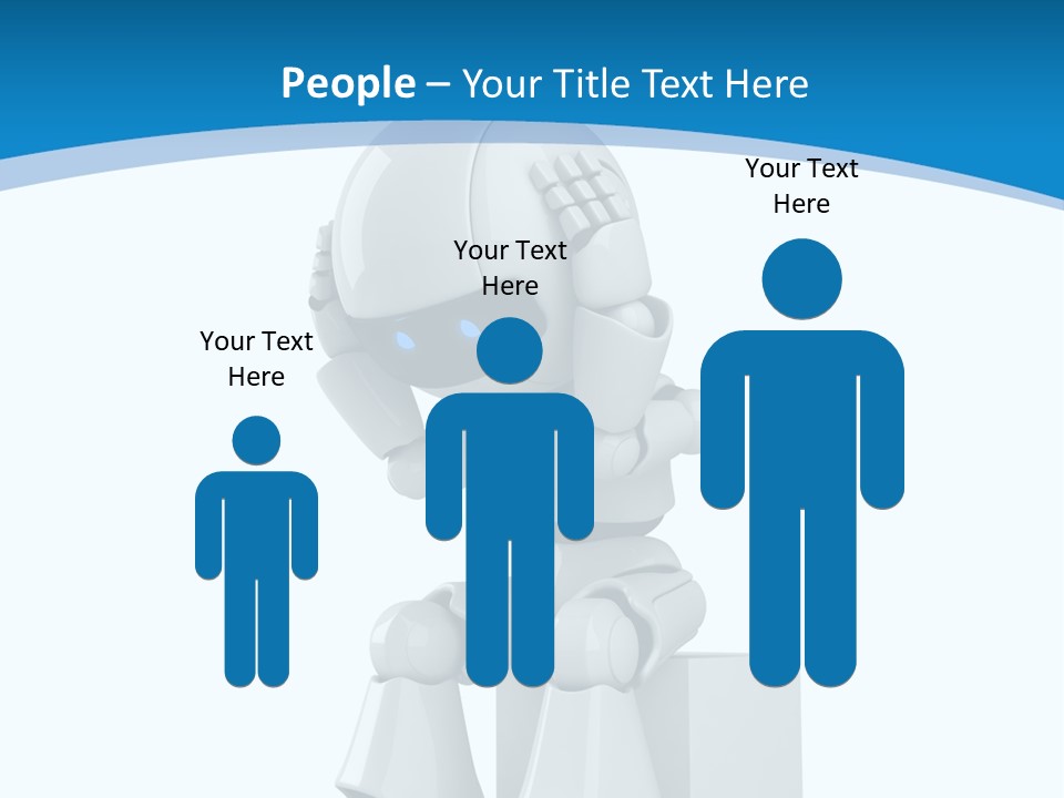 Friendly Disorder Technology PowerPoint Template