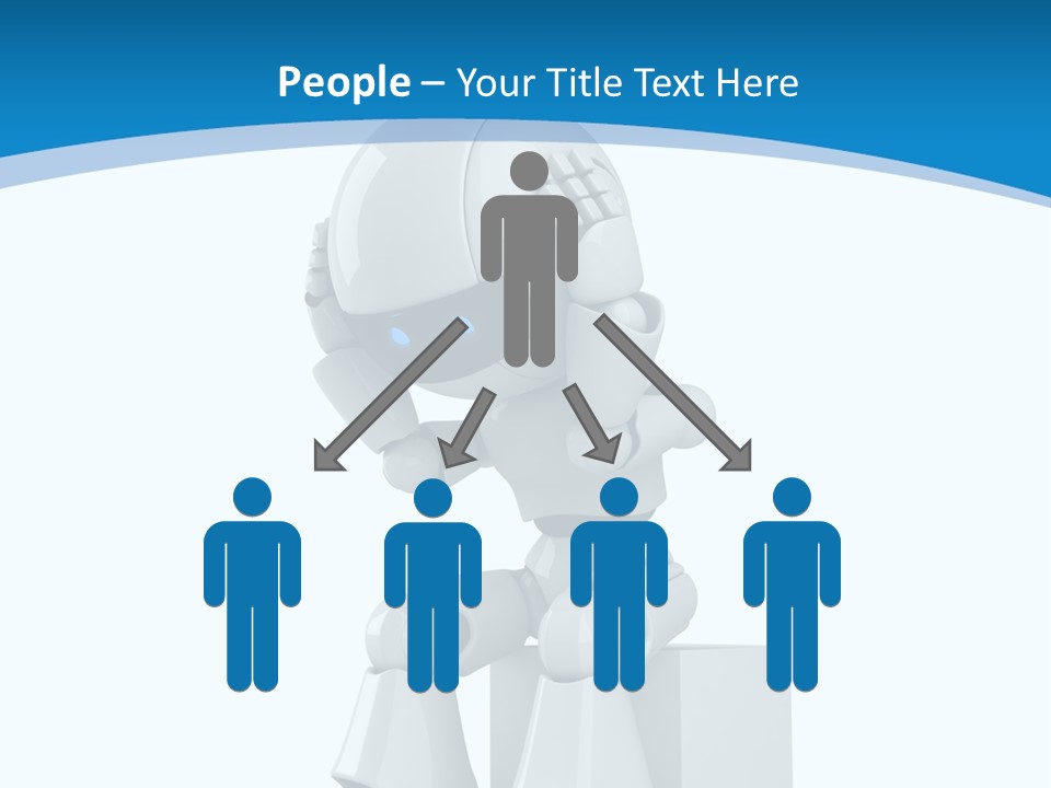 Friendly Disorder Technology PowerPoint Template