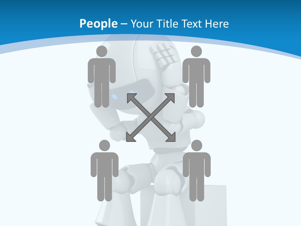 Friendly Disorder Technology PowerPoint Template