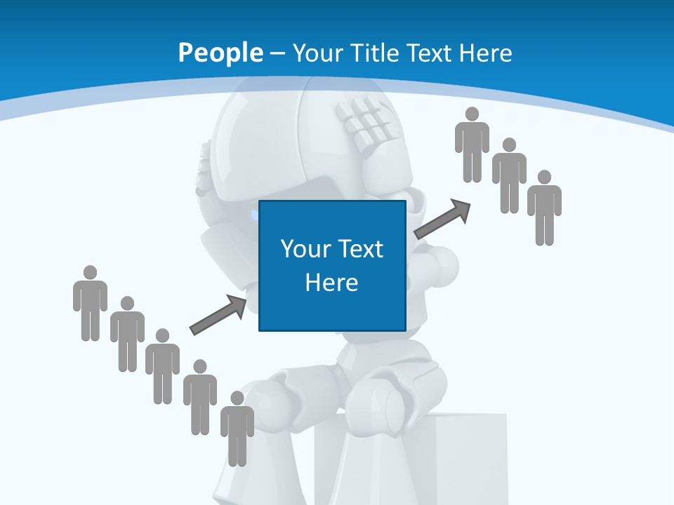 Friendly Disorder Technology PowerPoint Template