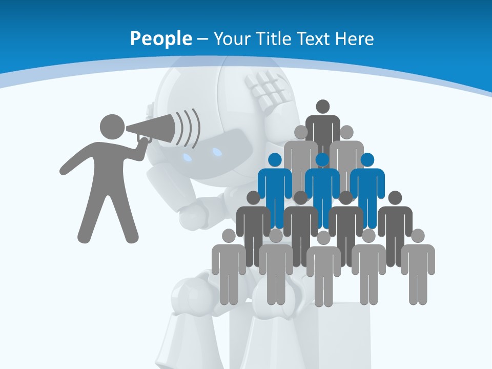 Friendly Disorder Technology PowerPoint Template