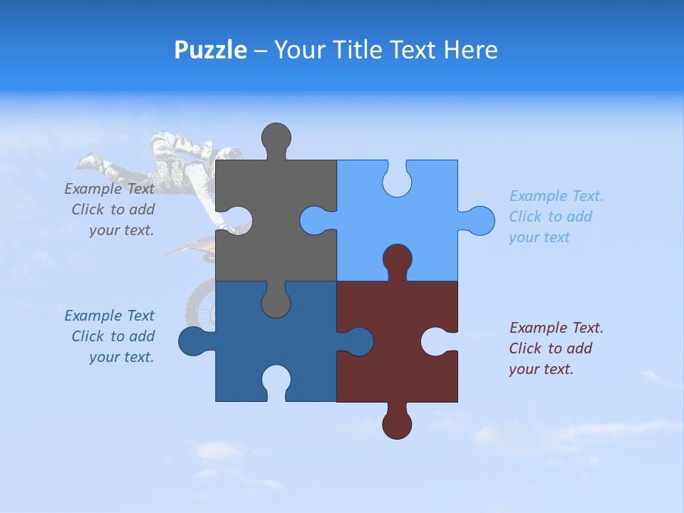 Person Adventure Outdoors PowerPoint Template