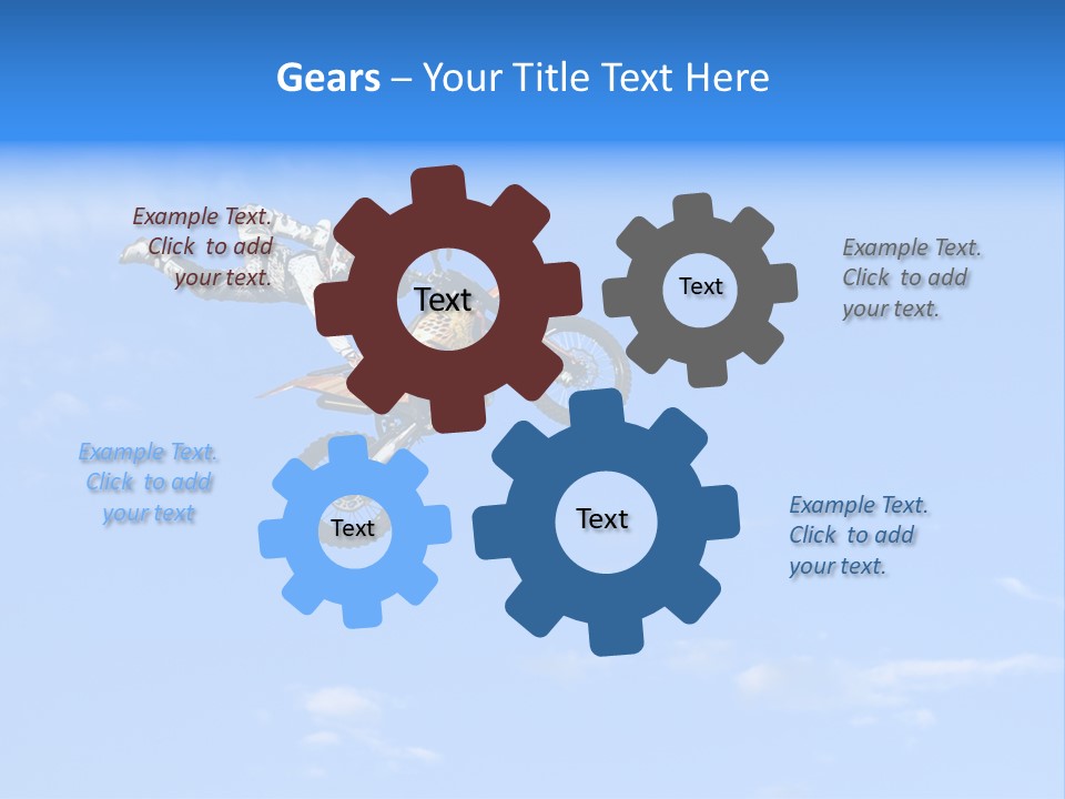 Person Adventure Outdoors PowerPoint Template