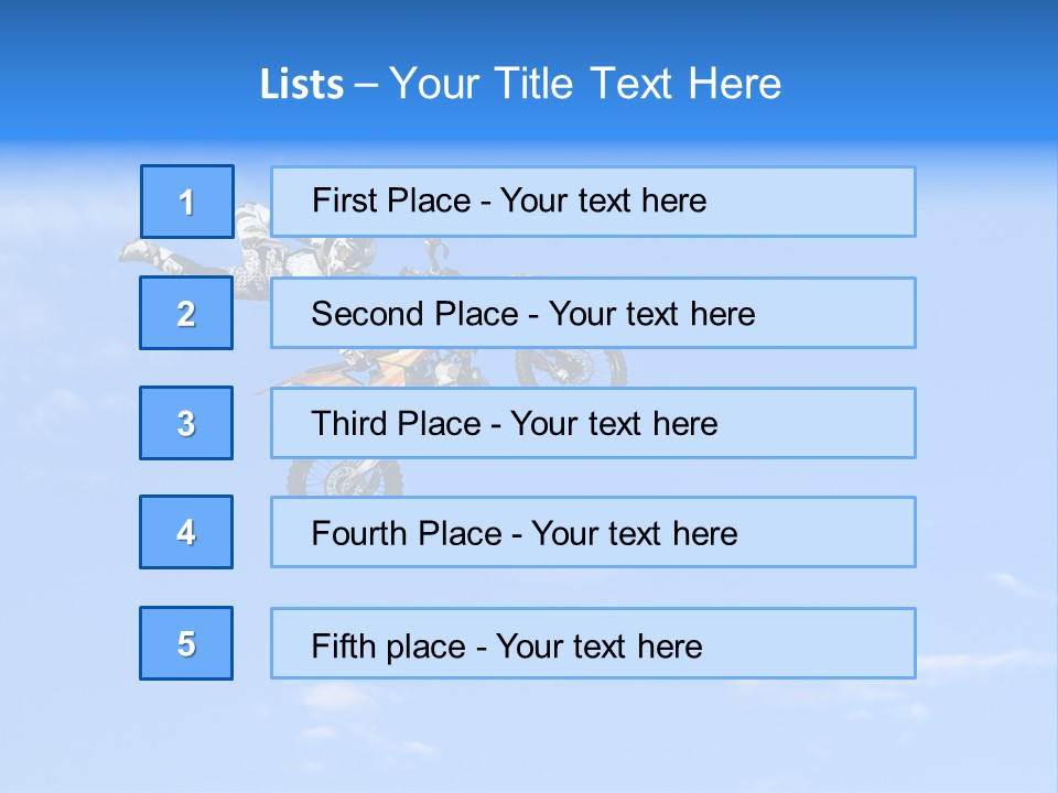 Person Adventure Outdoors PowerPoint Template