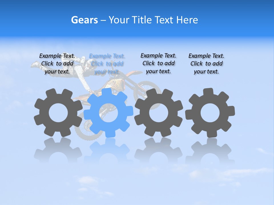 Person Adventure Outdoors PowerPoint Template