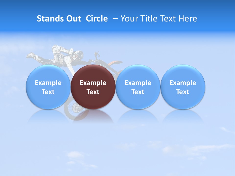 Person Adventure Outdoors PowerPoint Template