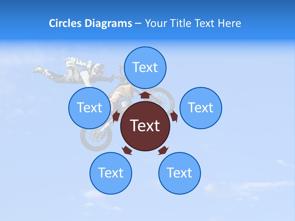 Person Adventure Outdoors PowerPoint Template