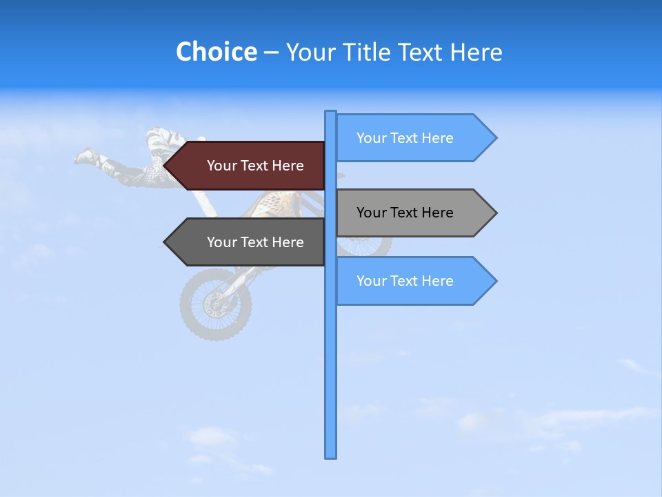 Person Adventure Outdoors PowerPoint Template