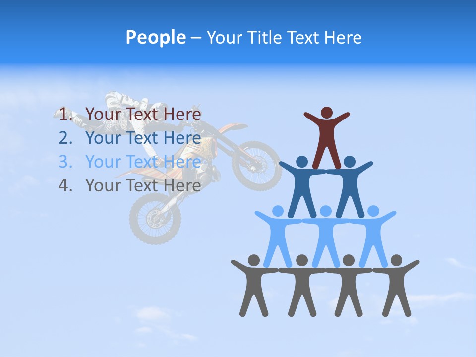 Person Adventure Outdoors PowerPoint Template