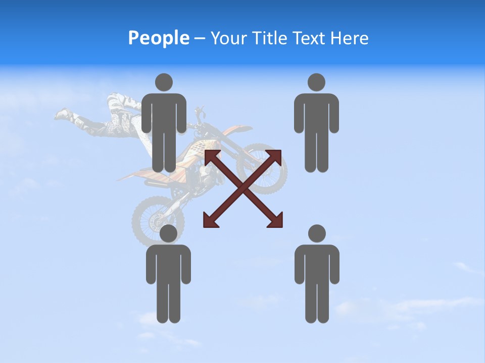 Person Adventure Outdoors PowerPoint Template