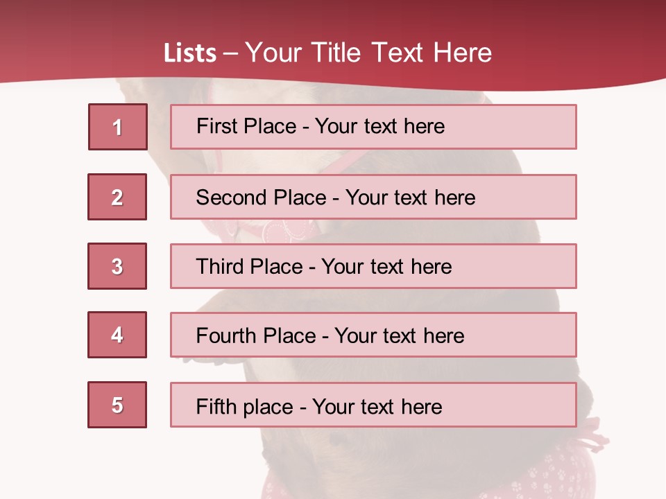 Bikini Wearing Funny PowerPoint Template