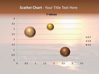 Landscape Sunrise Rock PowerPoint Template