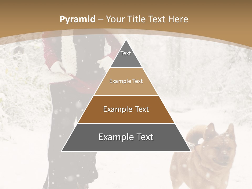 Trees Outside Path PowerPoint Template