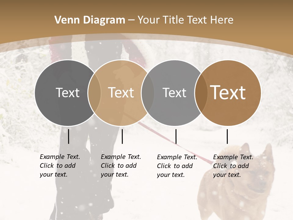 Trees Outside Path PowerPoint Template