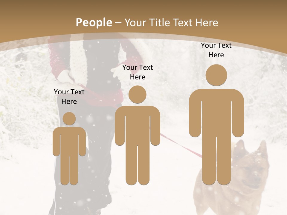 Trees Outside Path PowerPoint Template