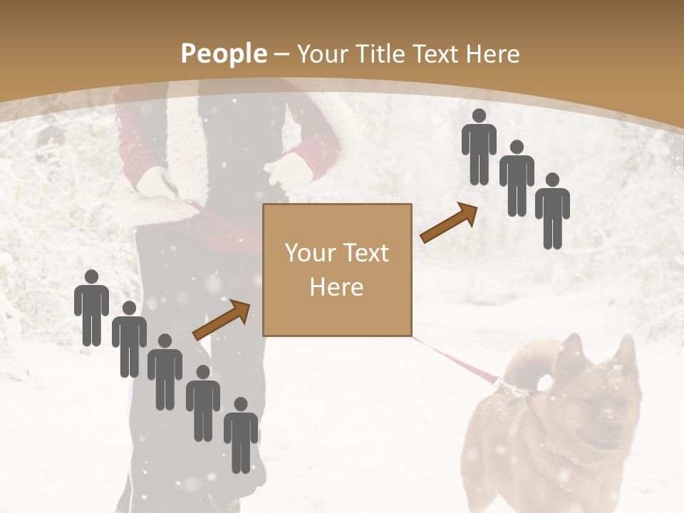 Trees Outside Path PowerPoint Template