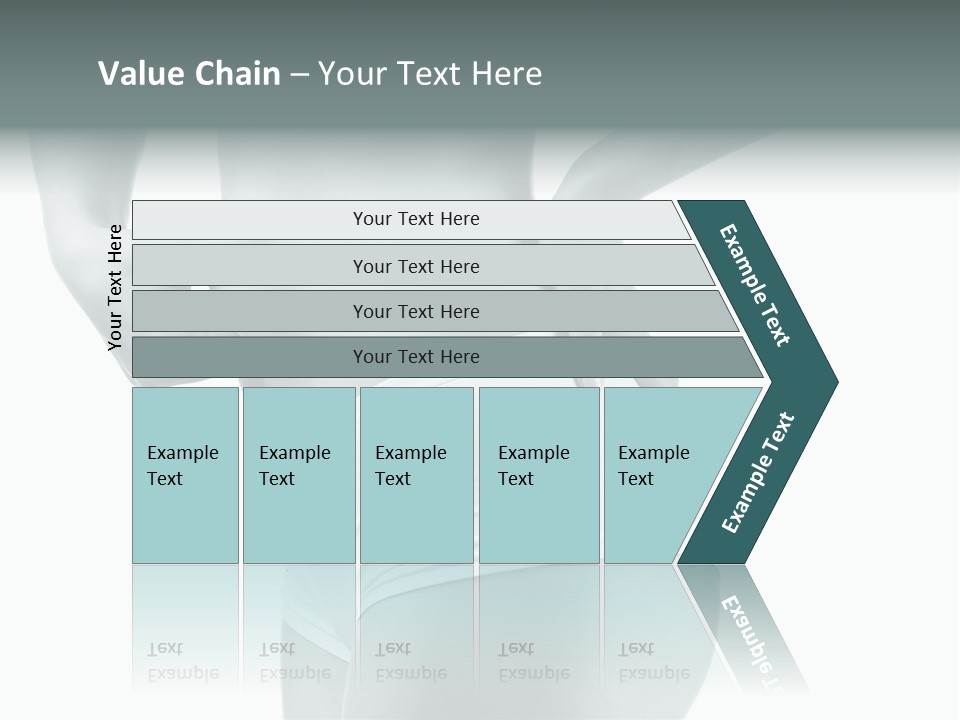 Girl Human Cellulite PowerPoint Template