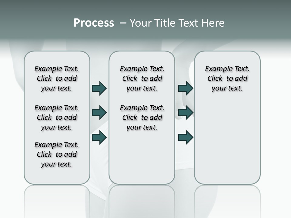 Girl Human Cellulite PowerPoint Template