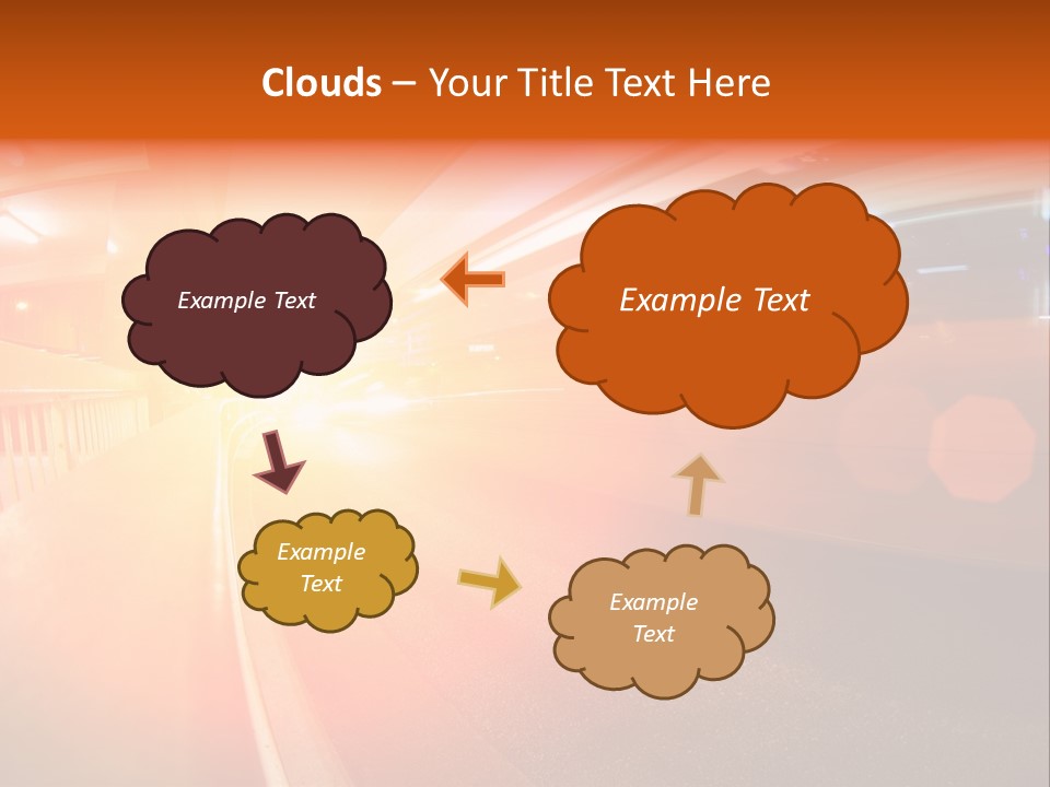 Wide Speeding Structure PowerPoint Template