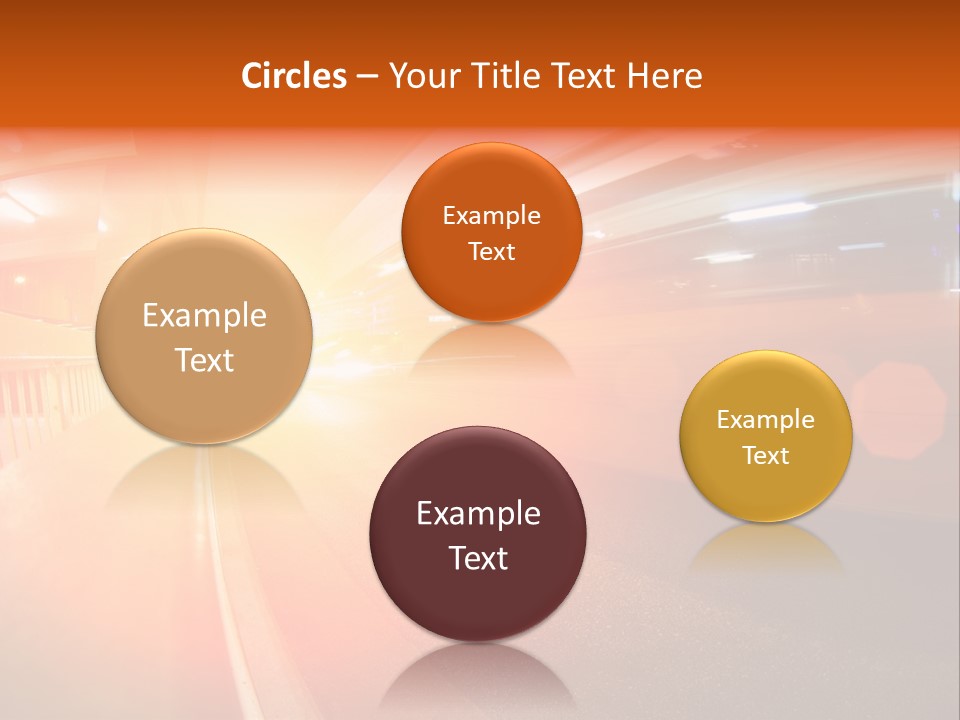 Wide Speeding Structure PowerPoint Template