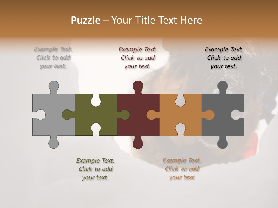 Patrol Furry Dog PowerPoint Template