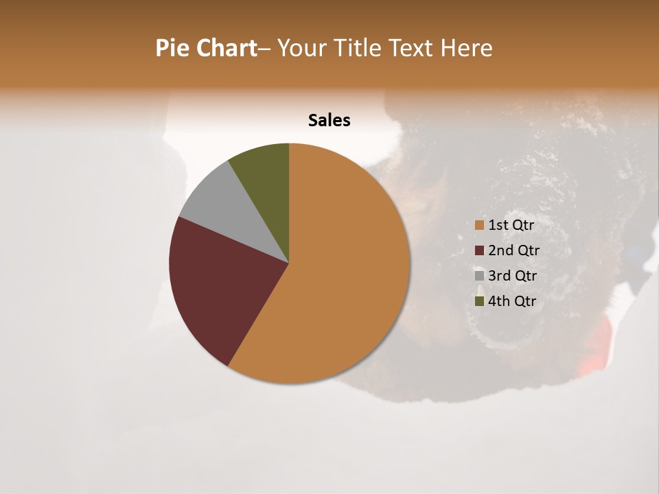 Patrol Furry Dog PowerPoint Template