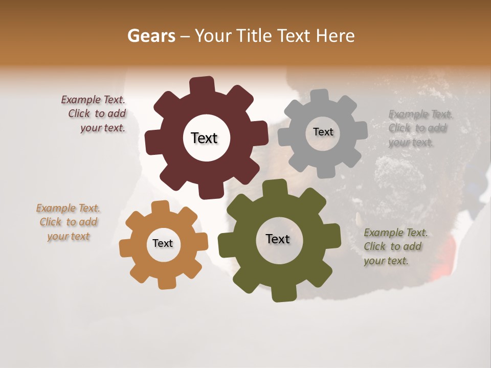 Patrol Furry Dog PowerPoint Template