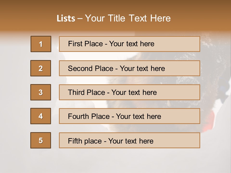 Patrol Furry Dog PowerPoint Template