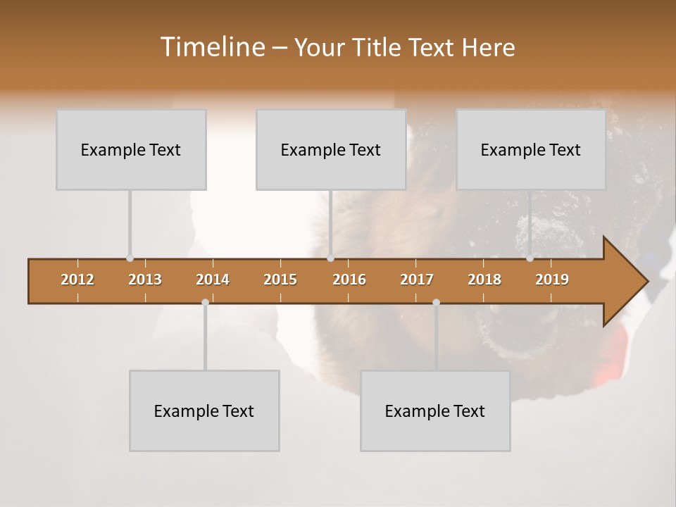 Patrol Furry Dog PowerPoint Template